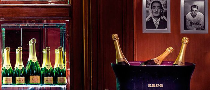 Tapa y champagne Krug en el Hotel Ritz