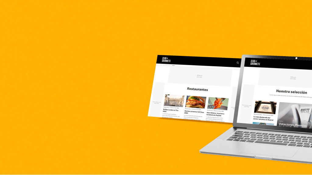 Media Kit Revista Club de Gourmets online