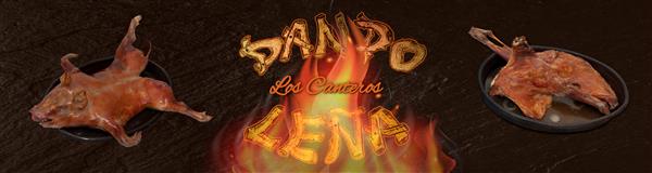 DANDO LEÑA CON LOS CANTEROS