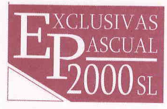 EXCLUSIVAS PASCUAL 2000 SL