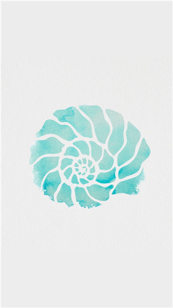 GIN CARACOL AZUL