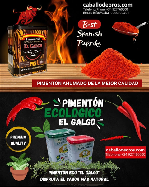 PIMENTÓN DE LA VERA CABALLO DE OROS