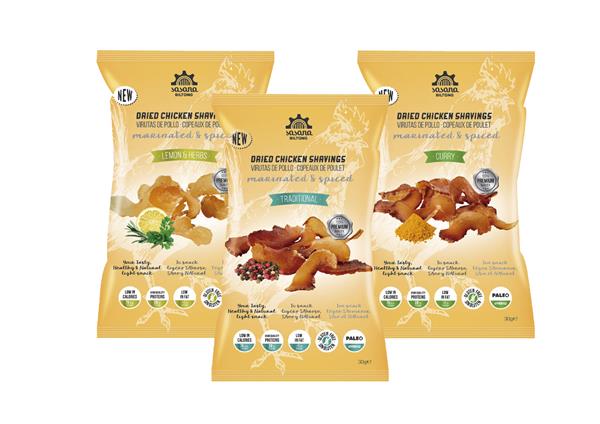 NUEVA GAMA DE SNACKS PROTEICOS SALUDABLES: SASANA BILTONG POLLO