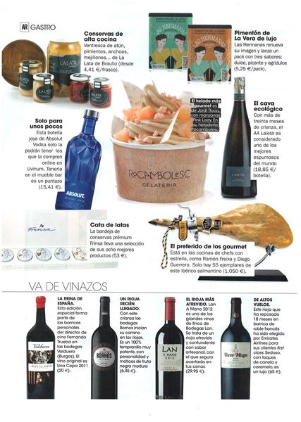 Pimentón de La Vera de lujo. AR LA REVISTA DE ANA ROSA QUINTANA.ENERO 2017 