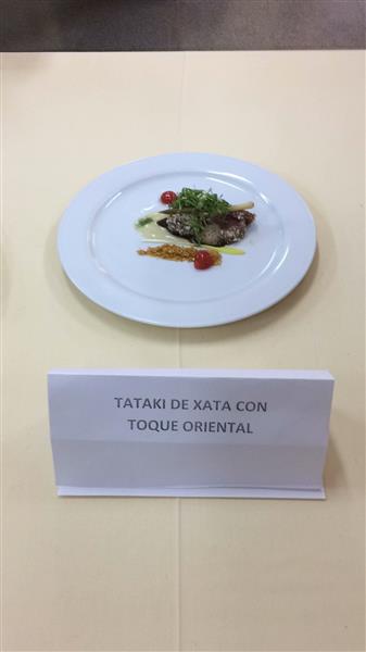 Juan David Olave, ganador del III Concurso Nacional de Escuelas de Hostelería Xata Roxa