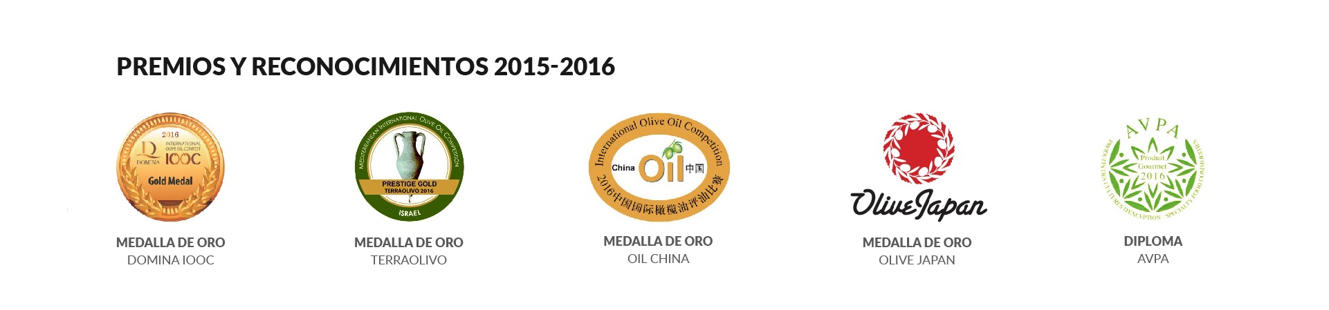 PREMIOS Y RECONOCIMIENTOS