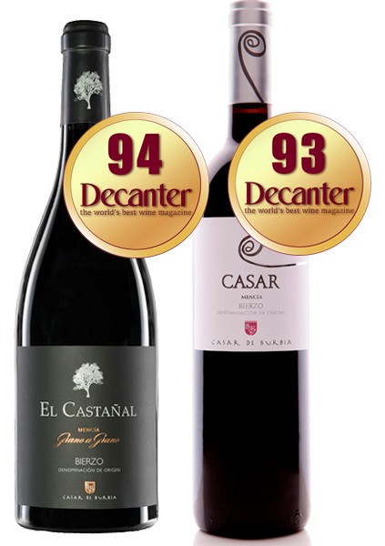 Los vinos de Casar de Burbia se sitúan en el podio de la revista Decanter   