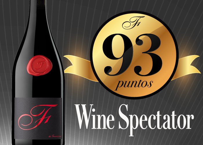 F de fuentespina 93 puntos WINE SPECTATOR