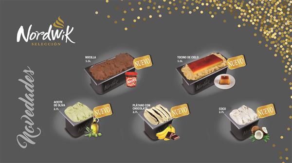 NORDWIK Selección, el helado gourmet para restaurantes