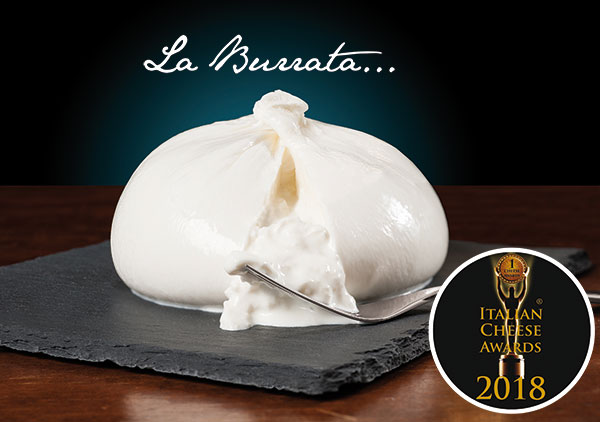 La burrata ganadora en los Italian Cheese Awards 2018