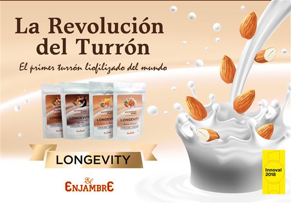 EL PRIMER TURRÓN LIOFILIZADO DEL MUNDO