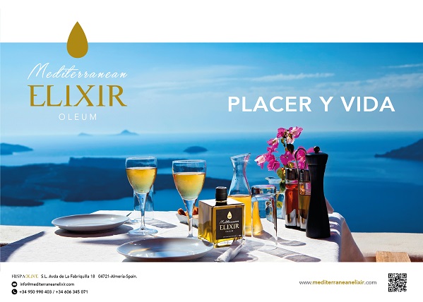 MEDITERRANEAN ELIXIR presentará su línea de aceites naturales, MANGO, WASABI, CHOCOLATE NEGRO, TOMATE Y TRUFA en Gourmet