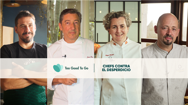 Joan Roca, Pepa Muñoz y otros grandes chefs junto a Too Good To Go unen fuerzas para concienciar sobre el desperdicio de alimentos