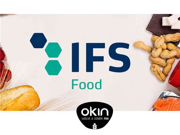 OKIN ha renovado el certificado de seguridad alimentaria IFS