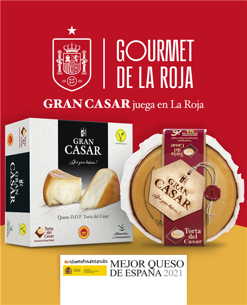 QUESOS DEL CASAR SL PROVEEDOR DE QUESO DE LA SELECCIÓN ESPAÑOLA DE FUTBOL.
