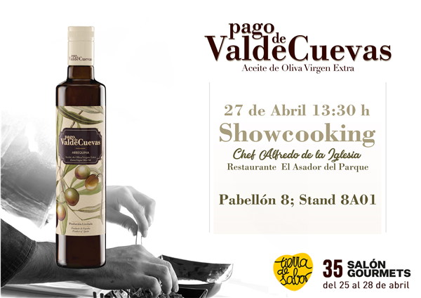 Presentación PAGO DE VALDECUEVAS, con motivo del “Premio Mejor Aceite de Oliva Virgen Extra de España 2021”, categoría frutado maduro.