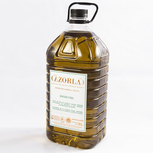  Aceite de Oliva Picual. Pack de 3 Envases de 5L