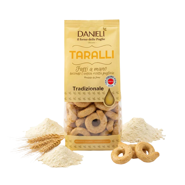  Taralli de Apulia, tradicional, 240 g