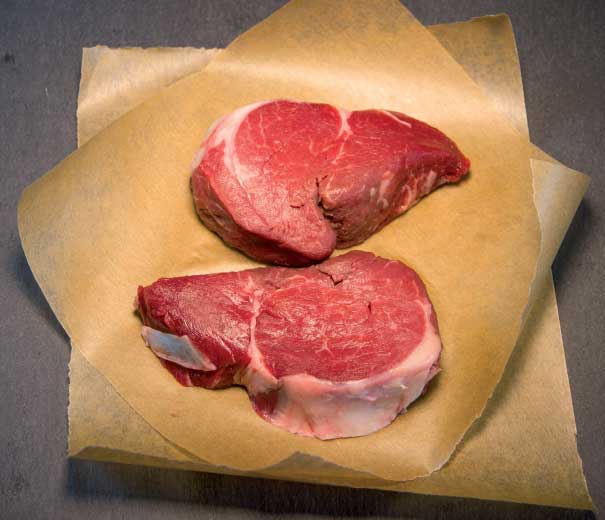 Gran sabor,  veteado y tierno, perfecto para su elaboración a la plancha.