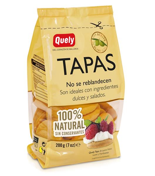 QUELY TAPAS. 100% NATURAL