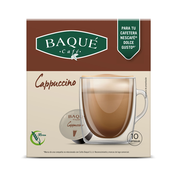 Cappuccino cápsulas compatibles Dolce Gusto